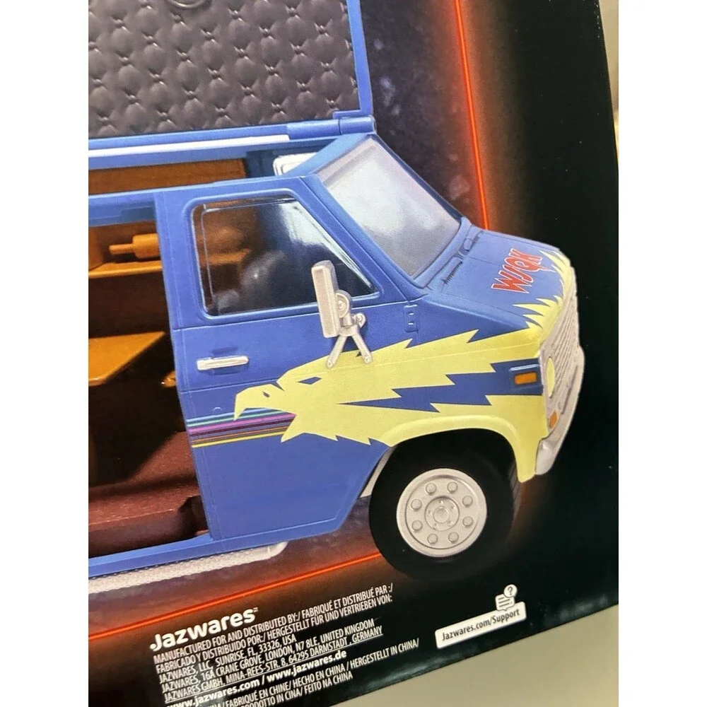 NEW 2025 Stranger Things Season 5 WSQK The Squawk Van Playset + Steve Figure